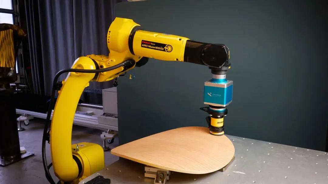 Sanding with fanuc robot